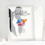 Black bow – Candy bar