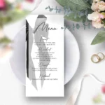 Black bow – Menukort