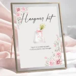 Pink blomster – “Hangover kit”
